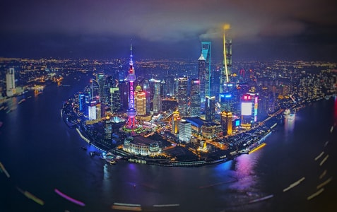 航拍-上海滩-陆家嘴-三件套-上海滩 图片素材