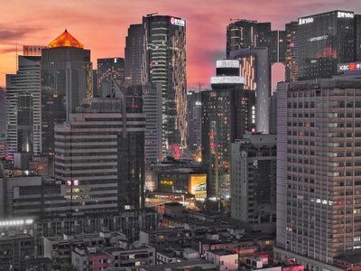 成都-尘世烟火-风景-城市-建筑 图片素材