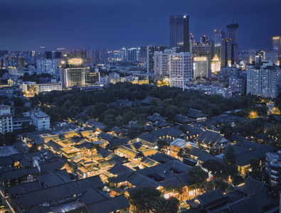 建筑-城市-成都-尘世烟火-人文 图片素材