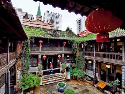 手机摄影-老房子-华为手机-城市-建筑 图片素材