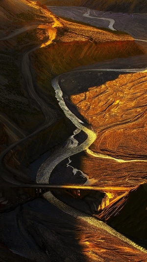 自然风光-峡谷-画-山-山脉 图片素材