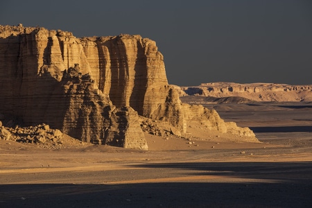 自然风光-雅丹地貌-沙漠-悬崖-风景 图片素材