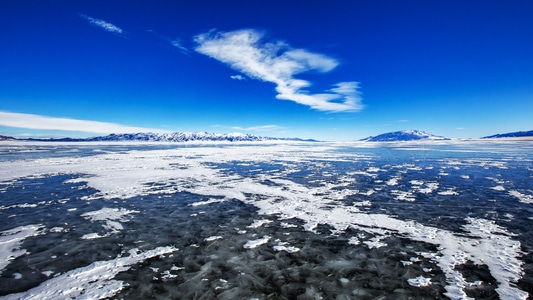 冰雪-旅行-景区-山峰-天空 图片素材