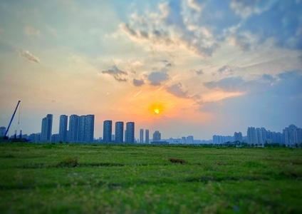 无锡市-手机摄影-风景-草地-草坪 图片素材