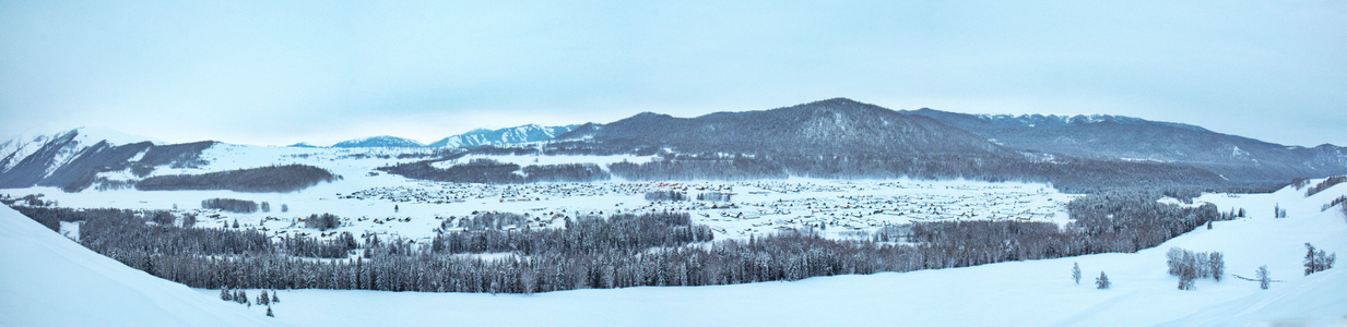 雪世界-新疆-风景-风光-自然 图片素材