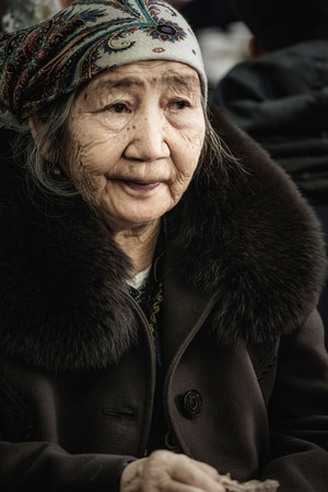 母亲节-新疆-老婆婆-婆婆-老人 图片素材