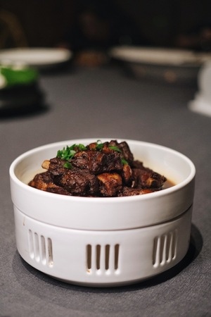 上海市-美食-食物-美食-红烧排骨 图片素材