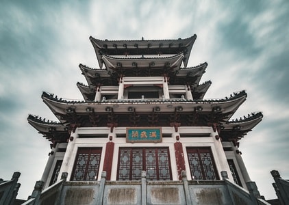 广角-尼康-古楼-影调-震撼 图片素材
