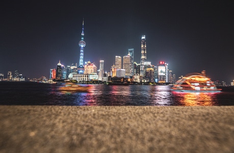 上海-外滩-夜景-城市-城市风光 图片素材