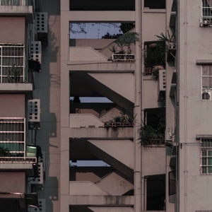 街拍-广州-热爱-安静-街头 图片素材