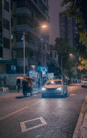 扫街-广州-雨天-生活-房屋 图片素材