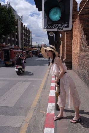 夏天-旅行-泰国-清迈-人像 图片素材