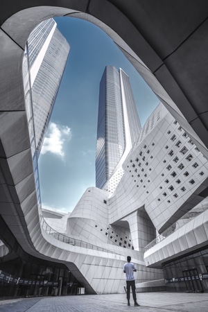 我要上封面-风光-建筑-线条-建筑 图片素材