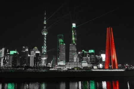 魔都-看你的城市-夜景-城市-城市风光 图片素材