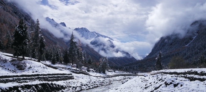 自然风光-雪域-雪山-风景-风光 图片素材