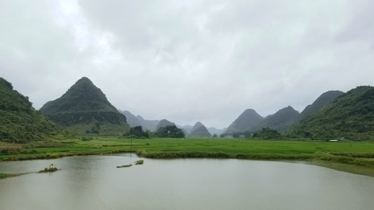 手机摄影-我和我的祖国手机摄影大赛-70周年风光-风光-湖泊 图片素材