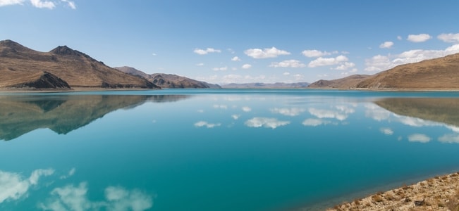 西藏-羊湖-风景-风光-自然 图片素材