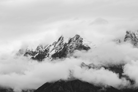 南迦巴瓦-雪山-风光-风景-自然风光 图片素材