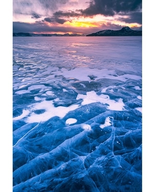 透心凉-旅行-风光-旅游-冰湖 图片素材