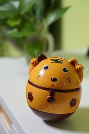 玩具-不倒翁-老虎-老虎-玩具 图片素材