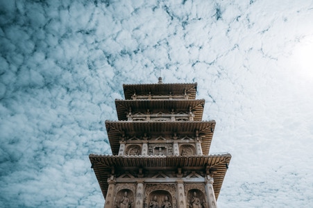 风光-旅行-石窟-云冈石窟-佛教 图片素材