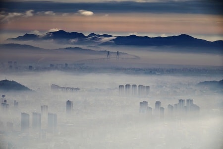 温州风光-乐清-迷雾-风景-雾 图片素材