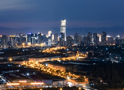 日落-延时-延时摄影-我的2019-夜景 图片素材