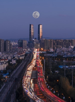 我的2019-昆明-夜景-风景-尼康 图片素材