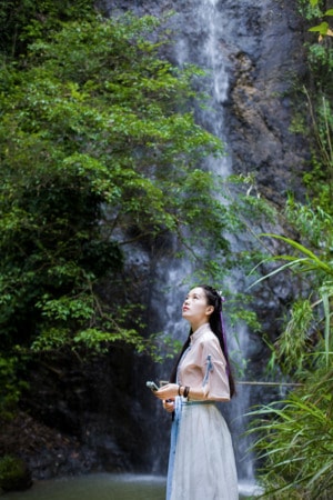 ＃人像-美女-女人-女性-改良汉服 图片素材