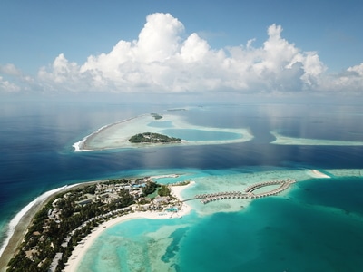 旅行-色彩-地标-海-马尔代夫 图片素材