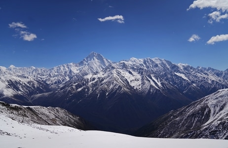 风光-藏地-甘孜藏族自治州-旅行-雪山 图片素材
