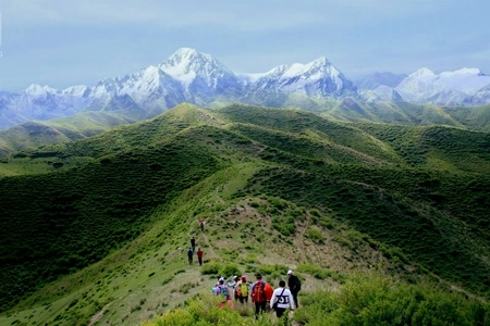 登山-旅行-徒步-风景-风光 图片素材