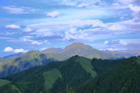 徒步-登山-风景-风光-自然 图片素材