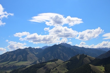 新疆-南山-马鹿沟-风景-风光 图片素材