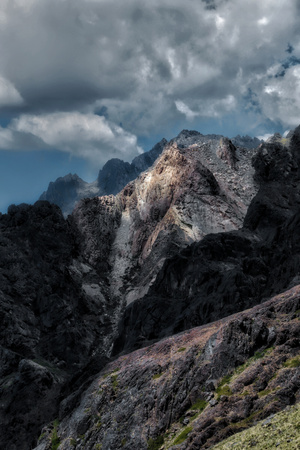 新疆-4040达板-风景-山-山峰 图片素材