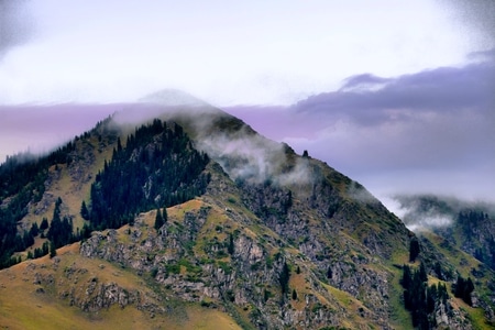 旅行-登山-徒步-风景-风光 图片素材