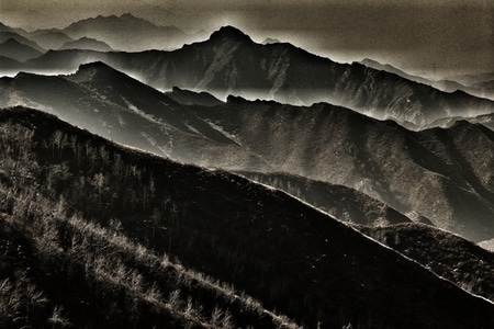 户外-徒步-风景-风光-山楂沟 图片素材