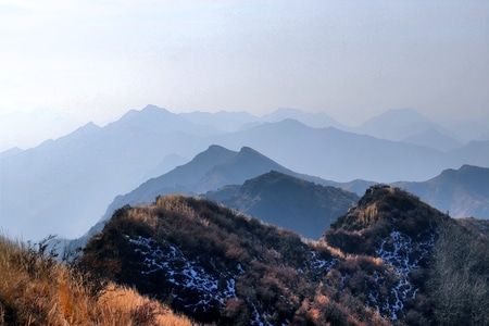 户外-徒步-风景-风光-山楂沟 图片素材