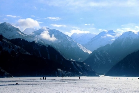 登山-徒步-旅行-风光-风景 图片素材