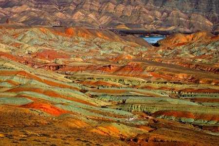 新疆-硫磺沟-户外-风光-风景 图片素材