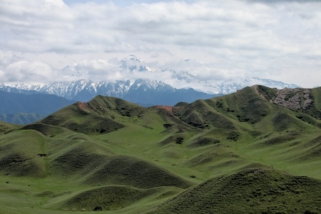 玛纳斯-户外-徒步-山-山峰 图片素材