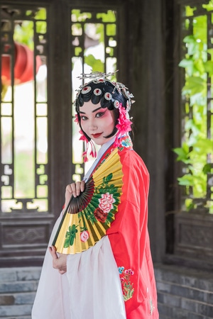 美女-上海-戏曲-女性-美女 图片素材