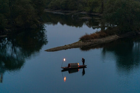 婺源-风景-湖面-湖-湖泊 图片素材