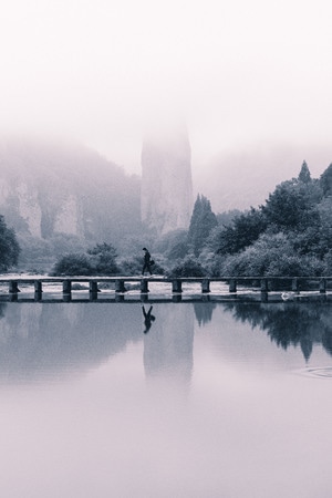 网红-旅行-风景-风光-桥 图片素材