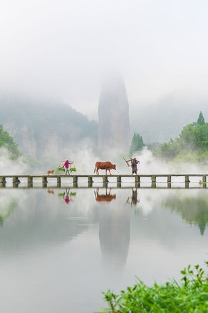 网红-旅行-风景-风光-桥 图片素材