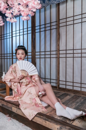 和风-上海-女人-女性-美女 图片素材