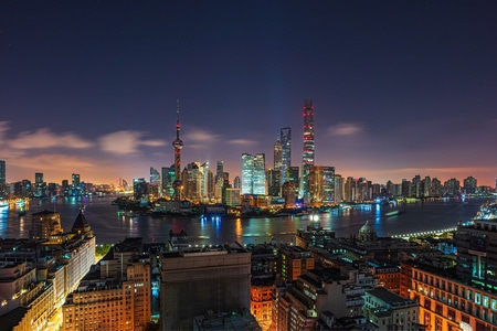 外滩-上海-看你的城市-城市-城市风光 图片素材