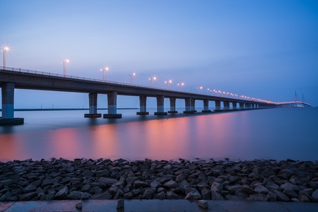 上海-大桥-大桥-桥-跨海大桥 图片素材