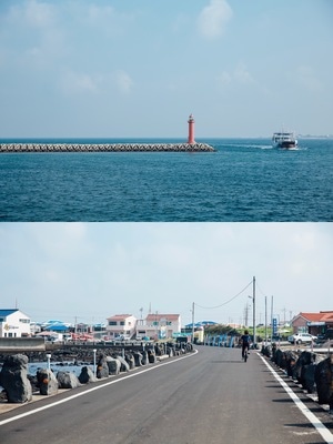 日系-旅行-风景-胶片-大海 图片素材