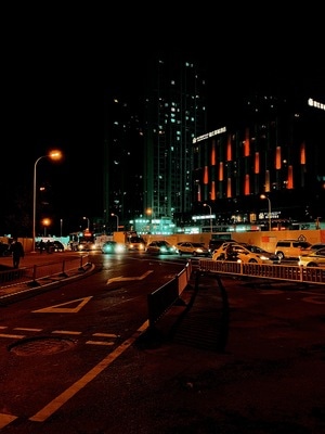 福州市-色彩-生活-城市-夜景 图片素材
